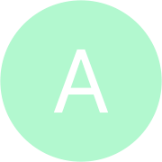 Circled "A"