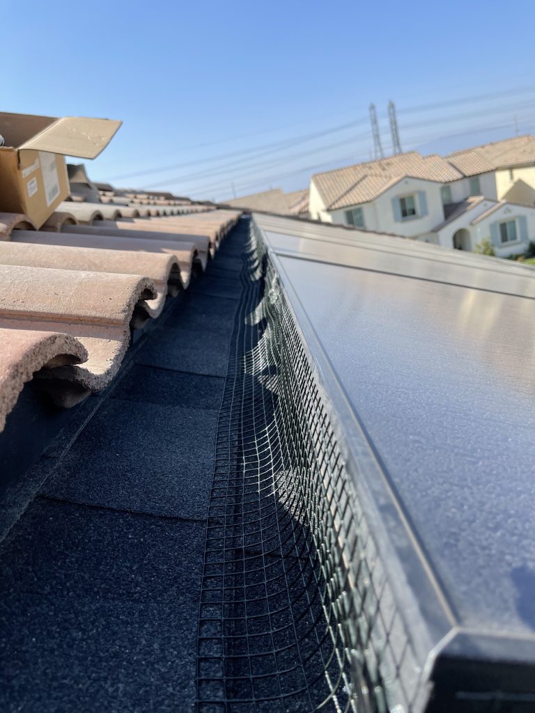Solar panel with rodent protection
